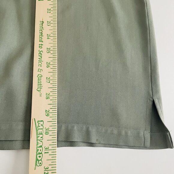 Tommy Bahama 100% Silk Shirt Men's XL Green Tropical Short Sleeve Button Up - Picture 13 of 13